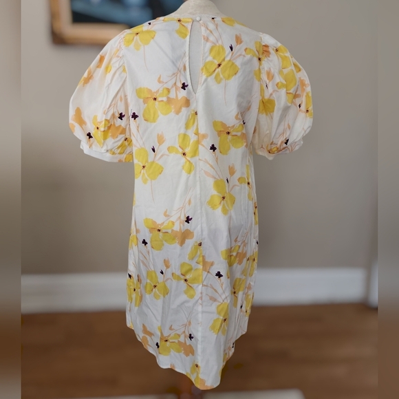 A New Day Yellow Floral Dress - Picture 3 of 5